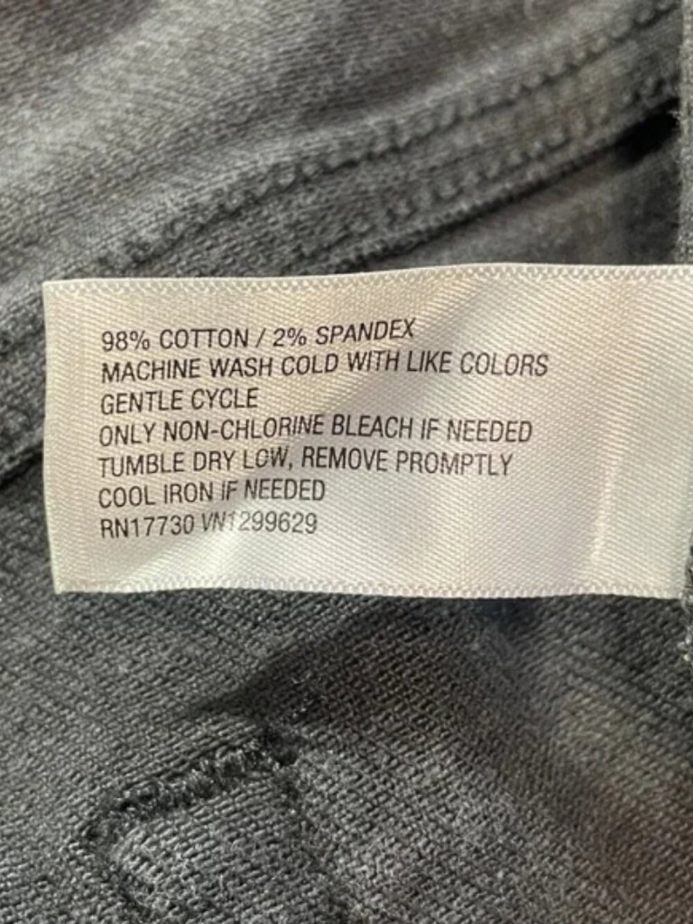 Ava & Viv High Rise Wide Leg Black Wash Plus Size 26 Denim Trousers | NWOT - Picture 7 of 11